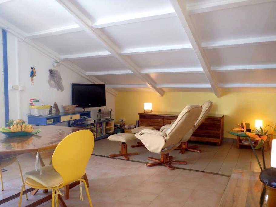 Charmant Et Spacieux Studio A 50M De La Plage Le Diamant Extérieur photo